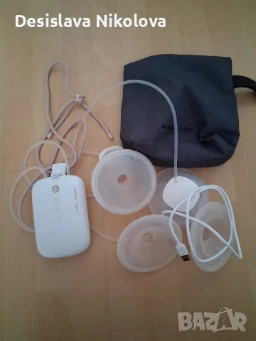 Двойна помпа за кърма philips Avent Hands-free
