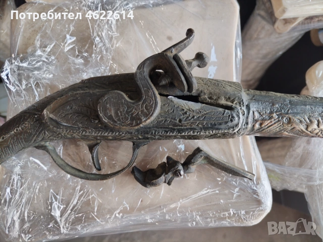 Кремъчен пищов, снимка 9 - Антикварни и старинни предмети - 54256432