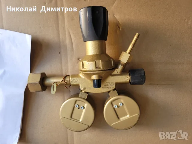 Продавам нов професионален редуцир-вентил GCE DINOX O3-10 за кислородни бутилки. , снимка 7 - Други инструменти - 55482261