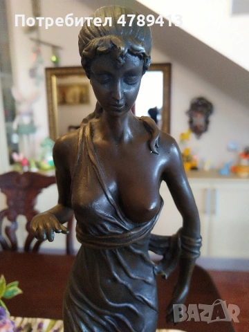 Бронзова статуетка, снимка 4 - Колекции - 54175075