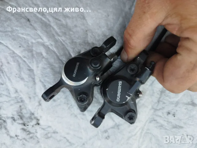 Хидравлични спирачки за велосипед колело , снимка 2 - Части за велосипеди - 55621198