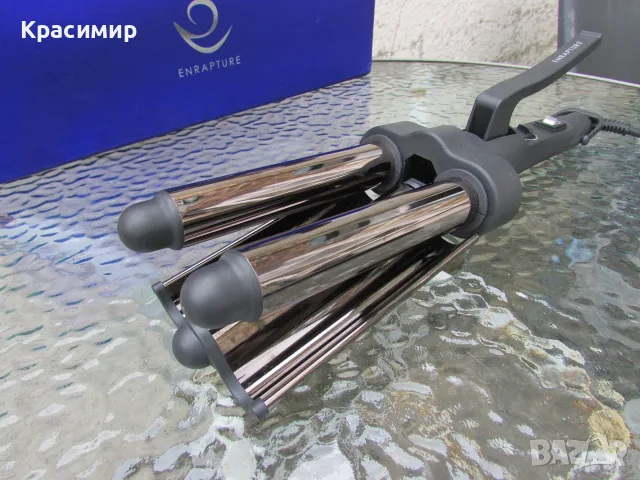 Професионална ретро преса за коса Enrapture Amplify , снимка 7 - Преси за коса - 55383250