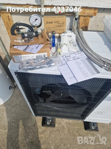 Термопомпа Mitsubishi ecodan 9kw и 11кw, снимка 2 - Климатици - 53980665