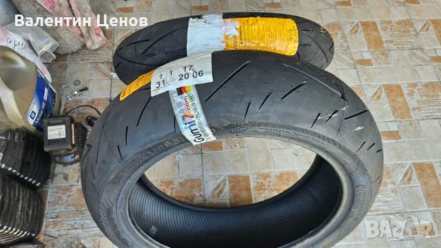 гуми за мотор 190/55/17, снимка 2 - Гуми и джанти - 55550504
