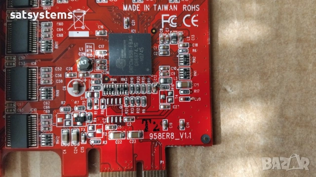Chronos PE954ER8 8 Port Pci Express Serial Card, снимка 7 - Други - 54577563