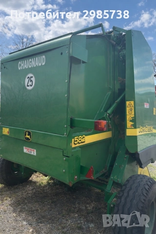 Ролонпреса John Deere 582, снимка 5 - Селскостопанска техника - 54306403