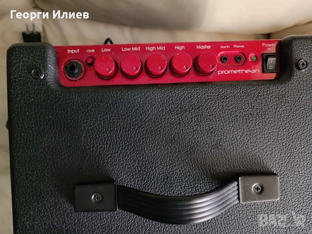 Бас китара Ibanez GSR280QA, усилвател Promethean, снимка 6 - Китари - 55228162