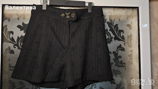 Продавам НОВИ Louis Vuitton монограм шорти с етикет L/XL, снимка 3 - Къси панталони и бермуди - 54987824