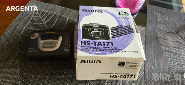 Walkman aiwa hs-Ta171, снимка 10 - Радиокасетофони, транзистори - 55604232