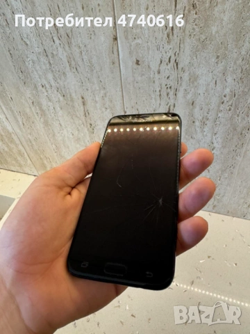  Samsung Galaxy J7 2018 Black — Работи — Счупен Дисплей, снимка 3 - Samsung - 54641871