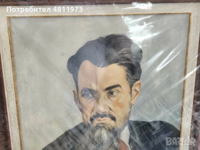 Картина портрет на Игор Курчатов, снимка 2 - Колекции - 55187205