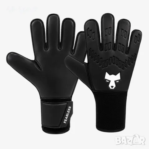 Вратарски ръкавици Fearless WOLF V BLACK размер 4,5,6,7,11