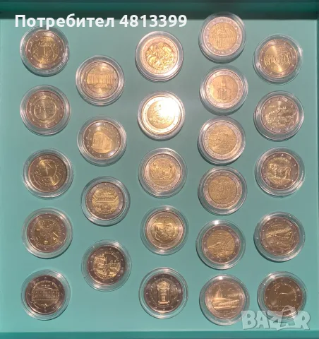 Възпоменателни монети от 2 € Евро Юбилейни монети, снимка 2 - Нумизматика и бонистика - 55243798