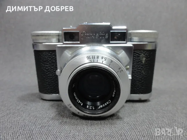 СТАР РЕТРО ЛЕНТОВ 35мм ФОТОАПАРАТ BRAUN PAXETTE GERMANY, снимка 3 - Антикварни и старинни предмети - 55526523