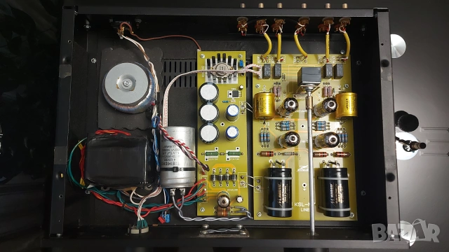 Лампов предусилвател асемблиран от SLAudio Слав / Tube Preamp, снимка 2 - Ресийвъри, усилватели, смесителни пултове - 55112358