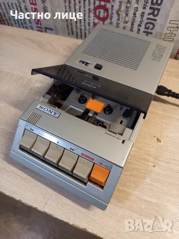 Касетофон "SONY"TCM-737, снимка 4 - Радиокасетофони, транзистори - 55659354