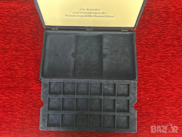Кутия за монети , снимка 2 - Нумизматика и бонистика - 55108799