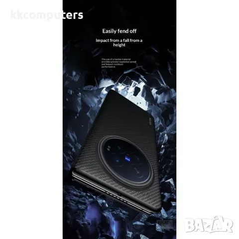 SULADA за vivo X Fold6 5G Магнитен Кожен Калъф с Прозорец, Auto Wake / Sleep и Скрийн Протектор – 3 , снимка 6 - Калъфи, кейсове - 55688549