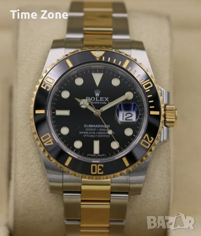 Rolex Submariner 41mm Green Steel Automatic Различни Варианти, снимка 12 - Мъжки - 54071983