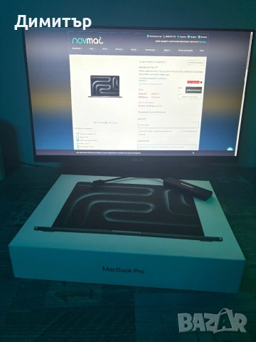 Apple MacBook Pro 14” M4 Pro 24GB RAM / 512GB SSD Space Black + Подарък AXAGON Hub