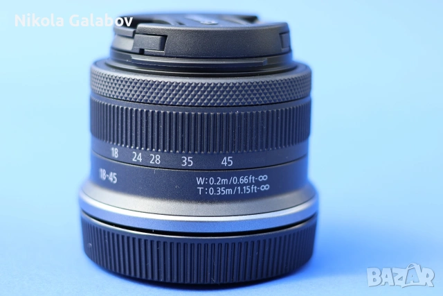 обектив Canon RF-S 18-45mm f/4.5-6.3 IS STM, снимка 3 - Обективи и филтри - 54987545