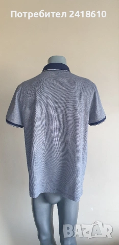 Hugo Boss Mercerised Pique Pima Cotton Regular Fit Mens Size L - XL НОВО! ОРИГИНАЛНА Тениска!, снимка 11 - Тениски - 54767572
