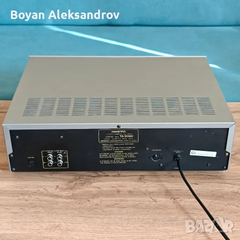 Onkyo TA-2060 — Триглав касетен дек с директно задвижване (Производство: 1981 - 1983 г.), снимка 9 - Декове - 55409890