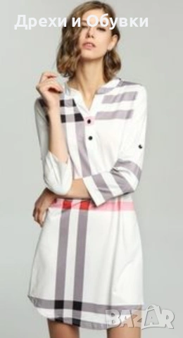 Нова рокля тип BURBERRY , снимка 7 - Рокли - 55067510