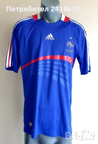 Adidas France Clima Cool Mens Size M ОРИГИНАЛ! Мъжка Тениска!, снимка 3 - Тениски - 54294185