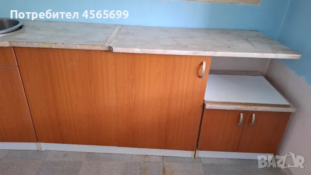 Кухня 230/160 см + плот + кръгла мивка, снимка 2 - Кухни - 55415582