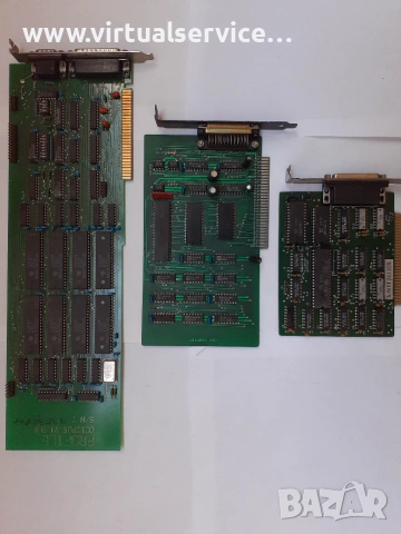 Ретро ISA контролери: FT-8501007, BSC adapter, Octopus V1.3B, LAN 3COM 