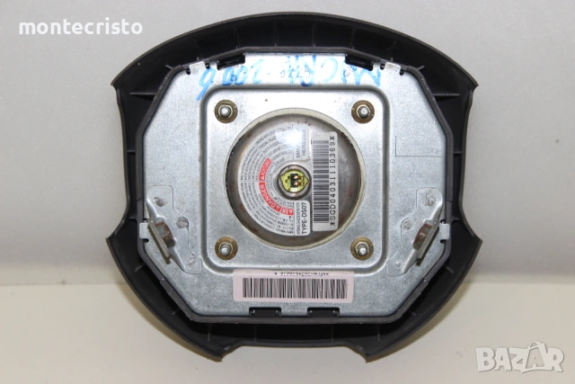 Airbag волан Nissan Micra K12 (2003-2010г.), снимка 6 - Части - 55134815