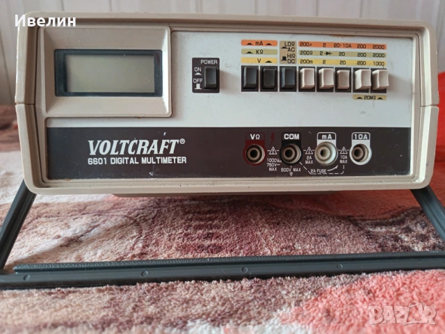 Мултцет Voltcraft 6601 Digital Multimeter, снимка 2 - Друга електроника - 54057216
