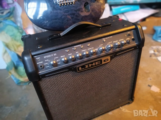 Усилвател Line6/ Crate/ Marshall, кубе за китара с вграден процесор ефекти, снимка 6 - Китари - 54901354