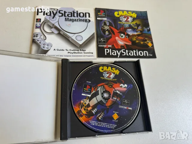   Crash Bandicoot 2 Cortex Strikes Back за PS1, снимка 3 - Игри за PlayStation - 55656941