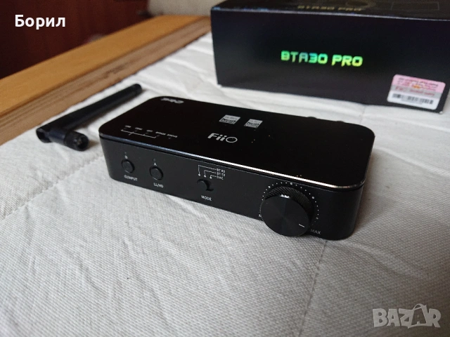 Продавам FiiO Portable DAC BT Transceiver BTA30 PRO