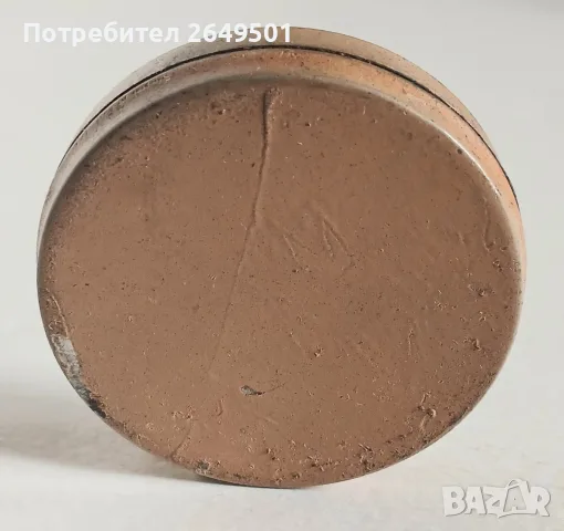 Стара рекламна метална кутия Спортен крем РОДОПИ 1950те, снимка 2 - Колекции - 55693862