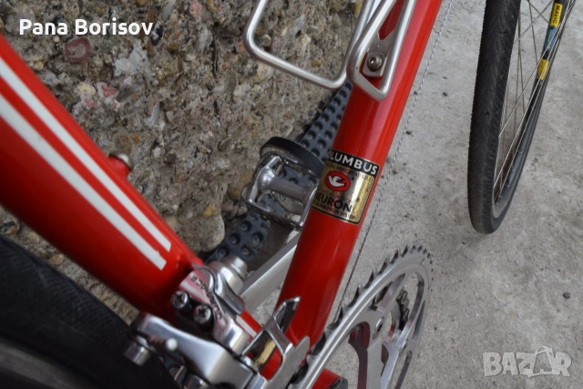 Ретро Шосеен Велосипед Fausto Coppi, 90те години, DuraAce 7400, снимка 5 - Велосипеди - 55245190