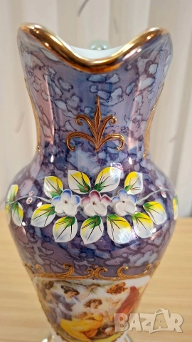 Комплект от графа и 6 чаши Bohemia, снимка 7 - Сервизи - 54386795