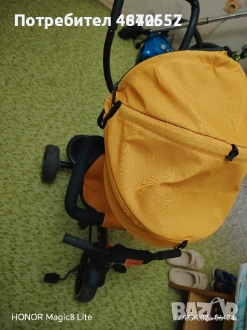 Детска триколка Chipolino, снимка 4 - Детски велосипеди, триколки и коли - 54723950