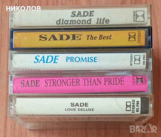 аудио-касети SADE, снимка 4 - Аудио касети - 55128371