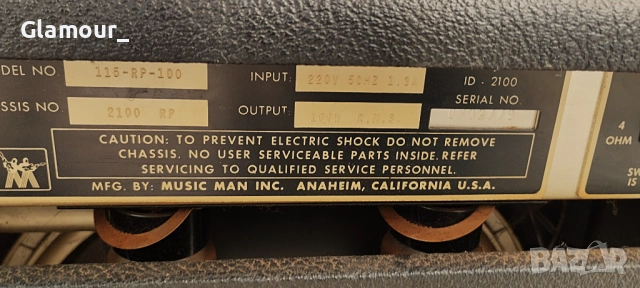 Music Man 115 RP One Hundred -За ремонт, снимка 12 - Китари - 54328282