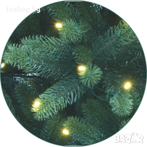 Коледна елха Xenotec PE-BM85, 85 см, зелена, с LED осветление, снимка 3 - Декорация за дома - 55041887
