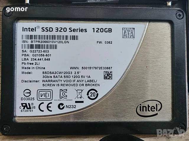 хард дискове твърди дискове от 60gb до 1 тв, снимка 12 - Твърди дискове - 55377226
