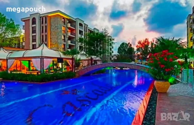Луксозен студио апартамент в известния 4★ Cascadas Family Resort, снимка 7 - Апартаменти - 54974625