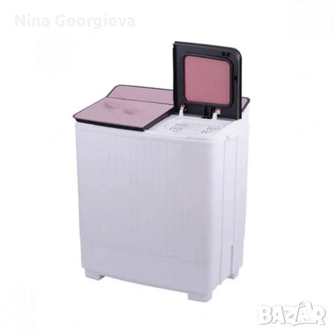 Пералня с двойна вана DC12V LP-XPB52, снимка 3 - Перални - 54578953