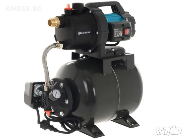 Хидрофорна помпа Gardena 3700/4 800W, снимка 2 - Водни помпи - 55374996