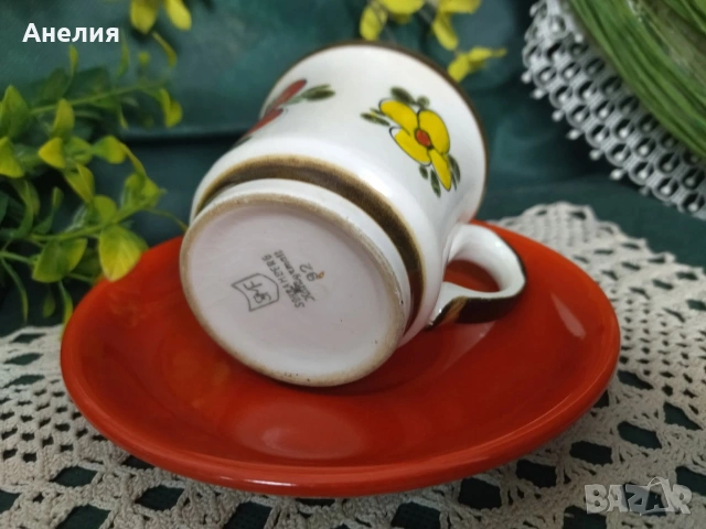 Френски сетове майолики от Тирол, снимка 5 - Чаши - 54685218