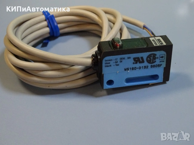 фотоелектрически сензор SICK WS/WE 160-P132 Photoelectric Switch, снимка 2 - Резервни части за машини - 54205893
