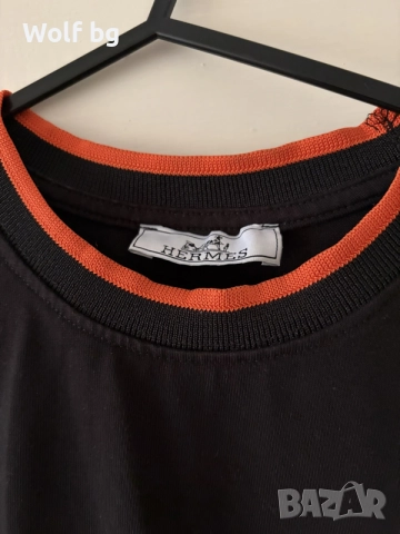 Унисекс Тениска Hermès , снимка 3 - Тениски - 55628631